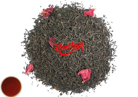 Losse Zwarte thee  China Rose Congou Rozenthee 100G