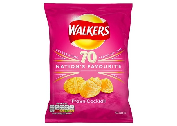 Walkers Crisps Prawn Cocktail 32.5G