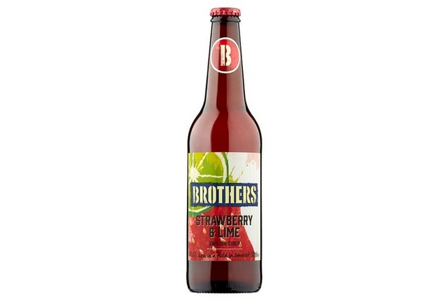Brothers Strawberry And Lime Bottle 500ML