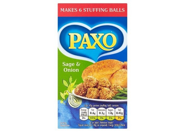 Paxo  Sage and Onion Stuffing 85g