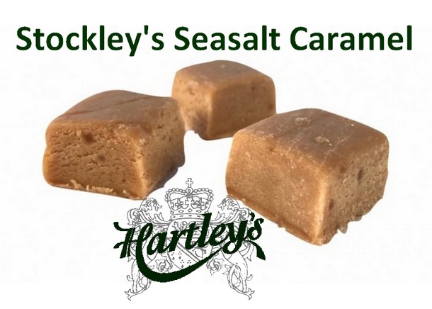 Stockleys Seasalt Caramel fudge 150gr