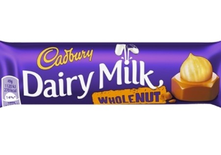 Cadbury  Dairy Milk Wholenut 45g