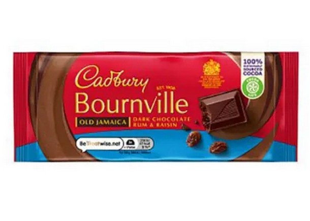 Cadbury Bournville 100g