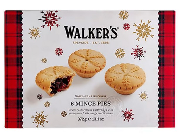 Walker's 6 Mince pies