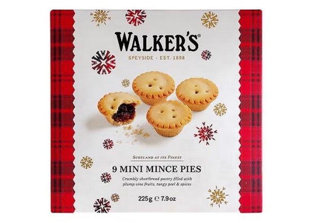 Walker's Mini Mince Pies - 9 mini mince pies