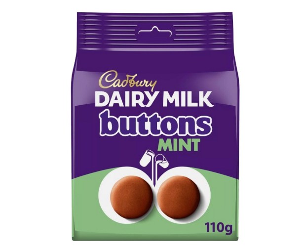 Cadbury Buttons Mint 110g