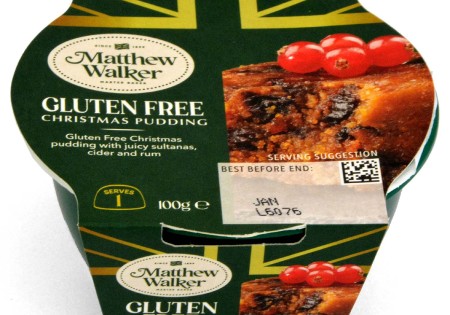 Mattew Walker Glutenfree Christmas Pudding 100g