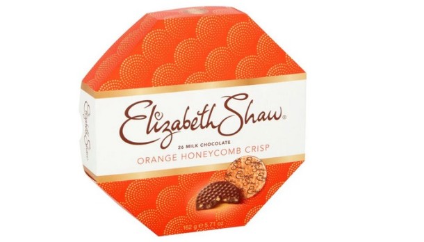 Elizabeth Shaw Milk Chocolate Orange Honeycomb Crisp 162g