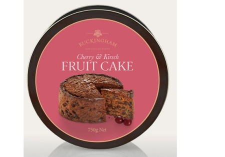 BUCKINGHAM Cherry & Kirsch Fruit Cake 750g