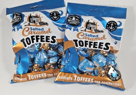 Walkers Salted Caramel Toffee Bag 150 G