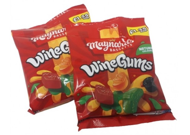 Maynards Bassetts Wine gums 130g