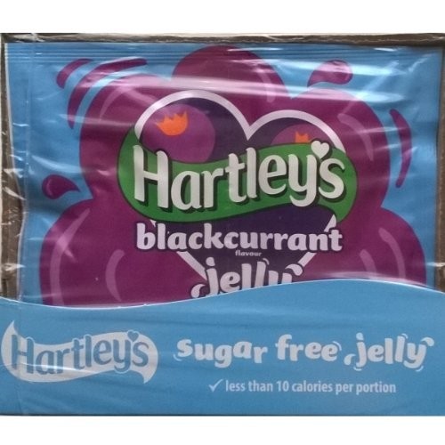 Hartleys Sugar Free Blackcurrant Sachet Jelly 23G