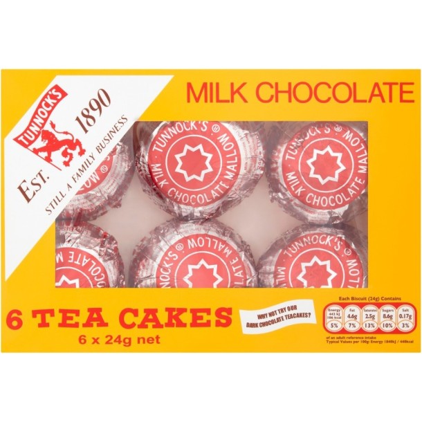 Tunnocks Teacakes Chocolate 144g