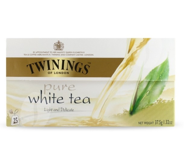 Twinings Witte thee 25 zakjes