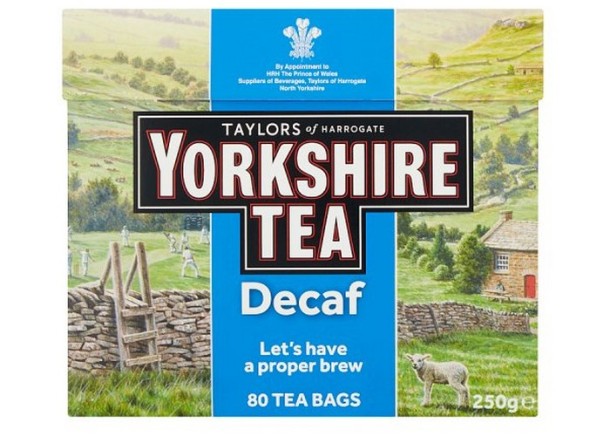 Yorkshire Decaffeinated Tea Bags 40s