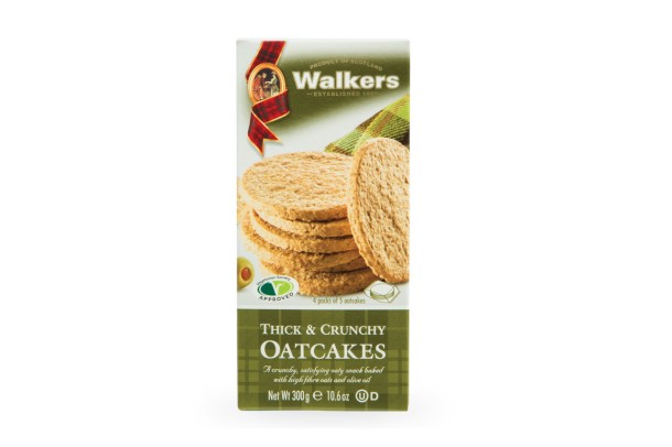 Walkers Thick and Crunchy Oatcakes 300g