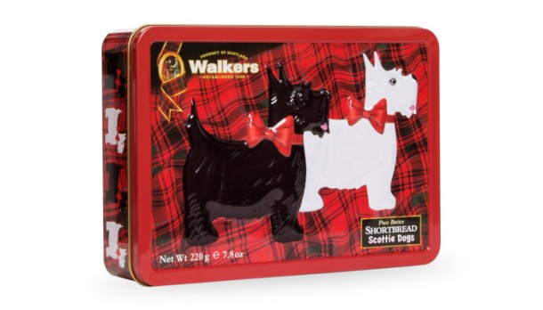 Walkers Shortbread Scottie Dogs tin 220G