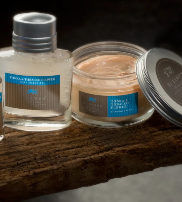 St James of London Aftershave Gel Tonka & Tobacco Flower100ml