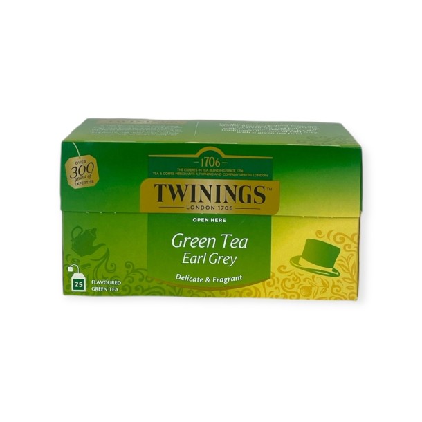 Twinings Groene Thee Earl Grey 25st