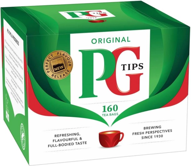 PG Tips Tea Bags 160s (no pyramid bags)