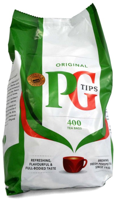 Pg Tips Teabags 400S (no pyramid bags)