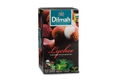 Dilmah Gearomatiseerde Zwarte Thee  Lychee 20 st