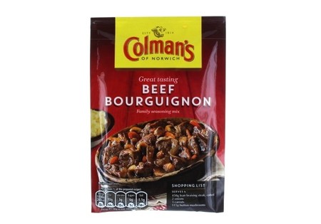 Colmans Mix Beef Bourguignon Sachet 40g