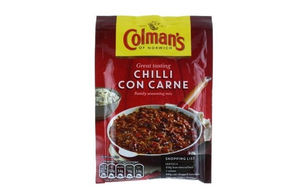 Colmans Mix  Chilli Con Carne Sachet 50g