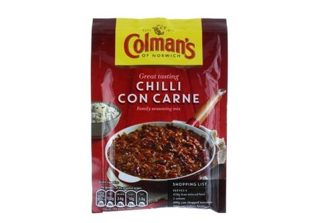 Colmans Mix  Chilli Con Carne Sachet 50g