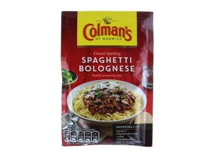 Colmans Mix  Spaghetti Bolognese Sauce Sachet 49g